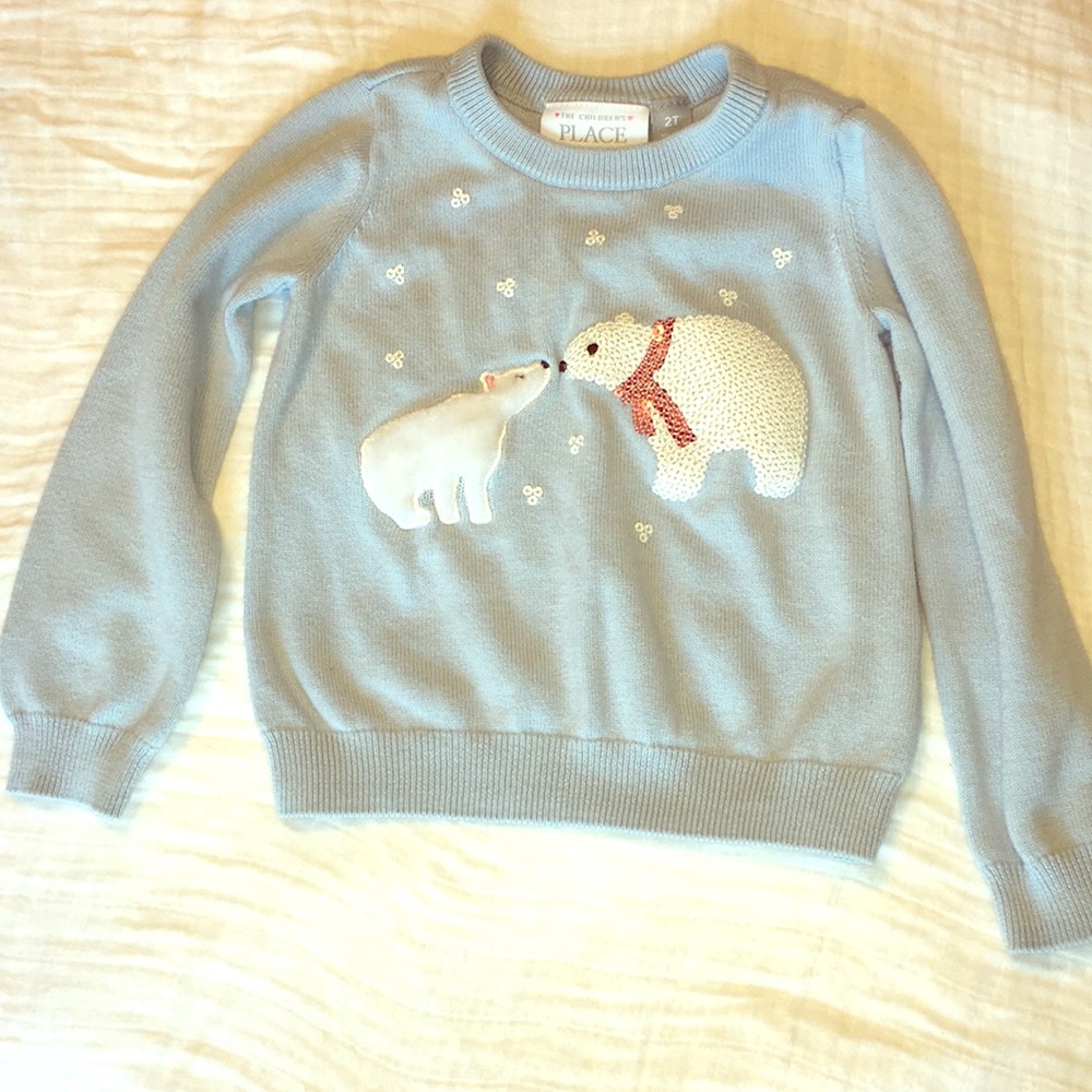 Blue sweater